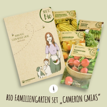 Bio Familiengarten Samen Set Cameron Gmias
