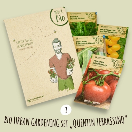 Bio Urban Gardening Samen Set Quentin Terrassino